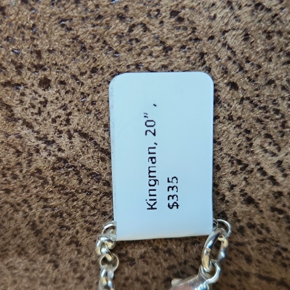 Amazing Native American Handmade Kingman Turquoise Butterfly Necklace 🩵🦋💙🎁 - Picture 16 of 16